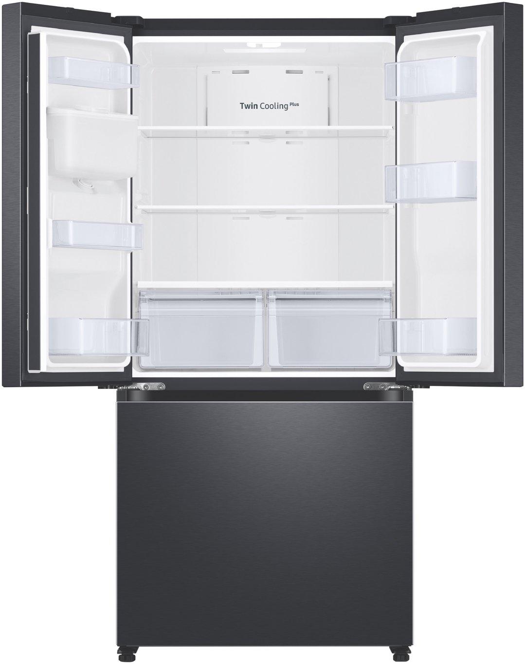 Samsung 495L French Door Refrigerator Freezer Drawer - Black SRF5300BD