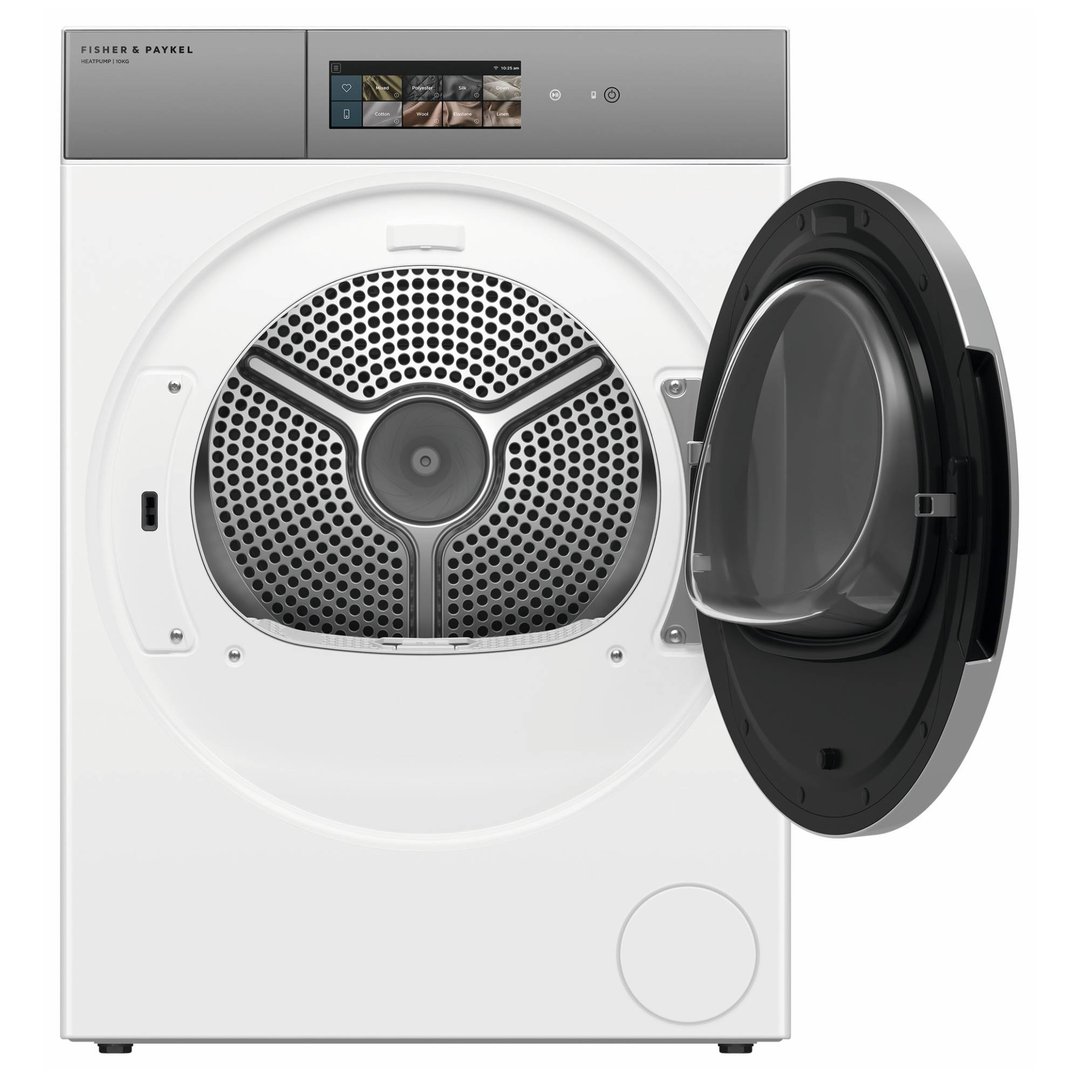 Fisher & Paykel 10kg Series 9 Contemporary Heat Pump Dryer - White DH1060T5