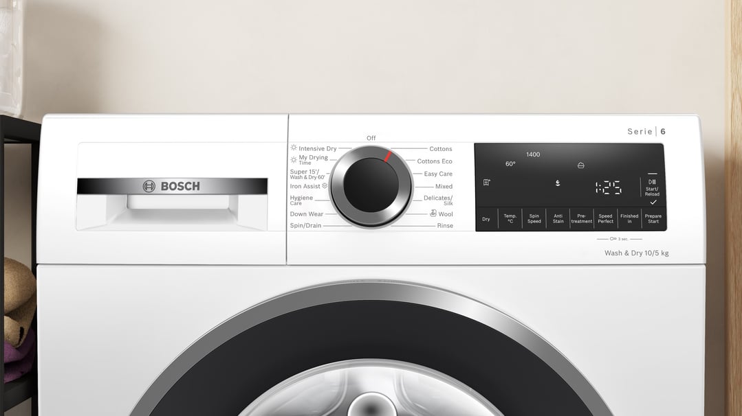 Bosch 10/5kg Washer Dryer Combo White WNA254U3AU