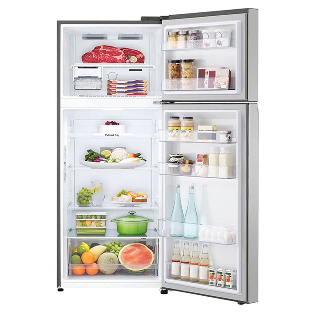 LG 375L Top Mount Fridge in Stainless Finish GT-5S