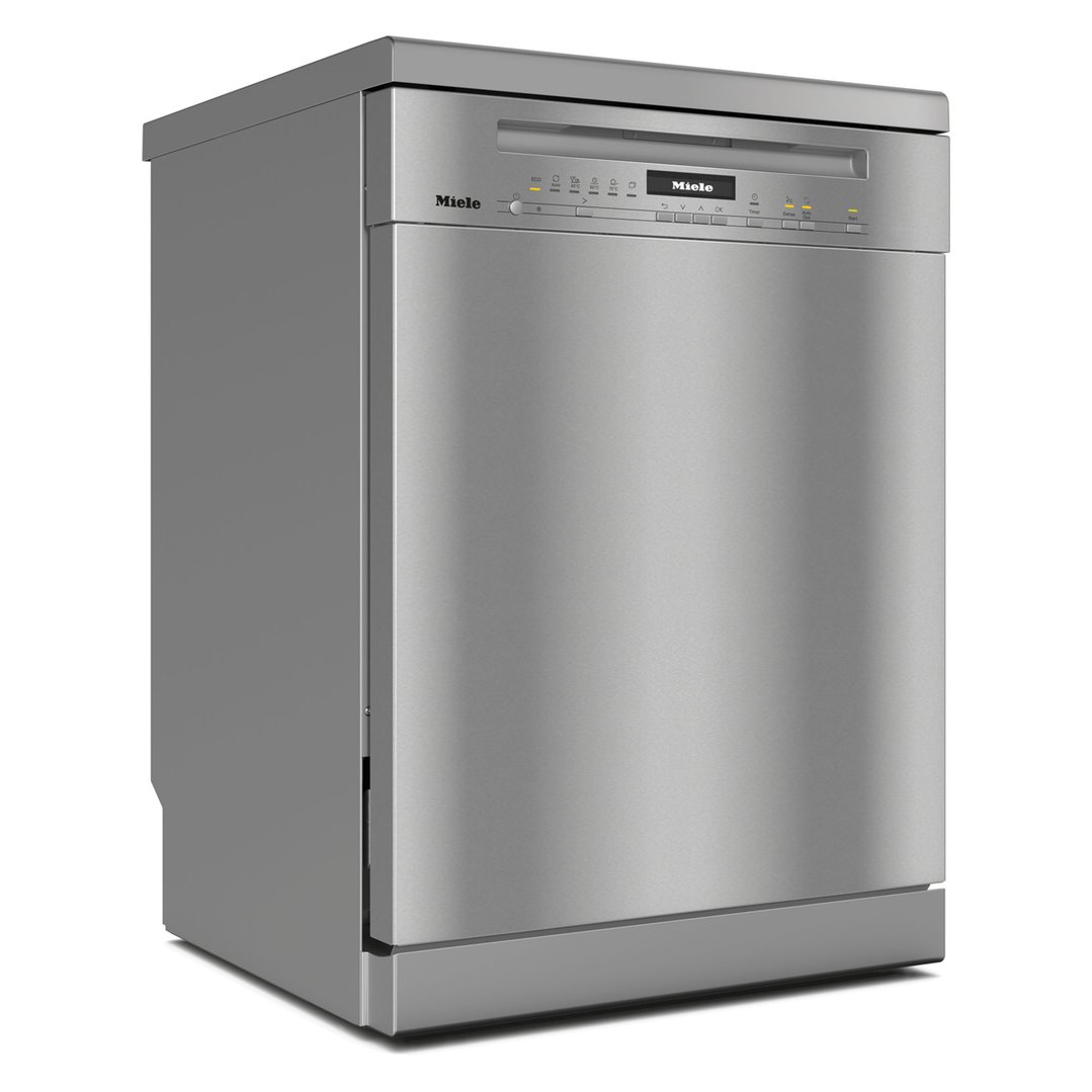 Miele 60cm Freestanding Dishwasher with AutoOpen Drying and Automatic Dispensing PowerDisk CleanSteel G7130SCCLST