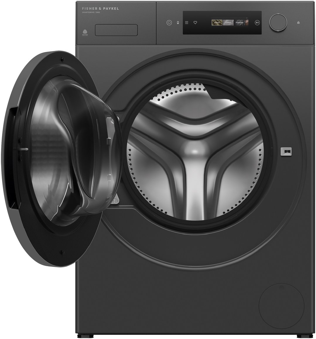 Fisher & Paykel 12kg Series 7 Contemporary Front Loader Washer with Touchscreen - Graphite WH1260DG5