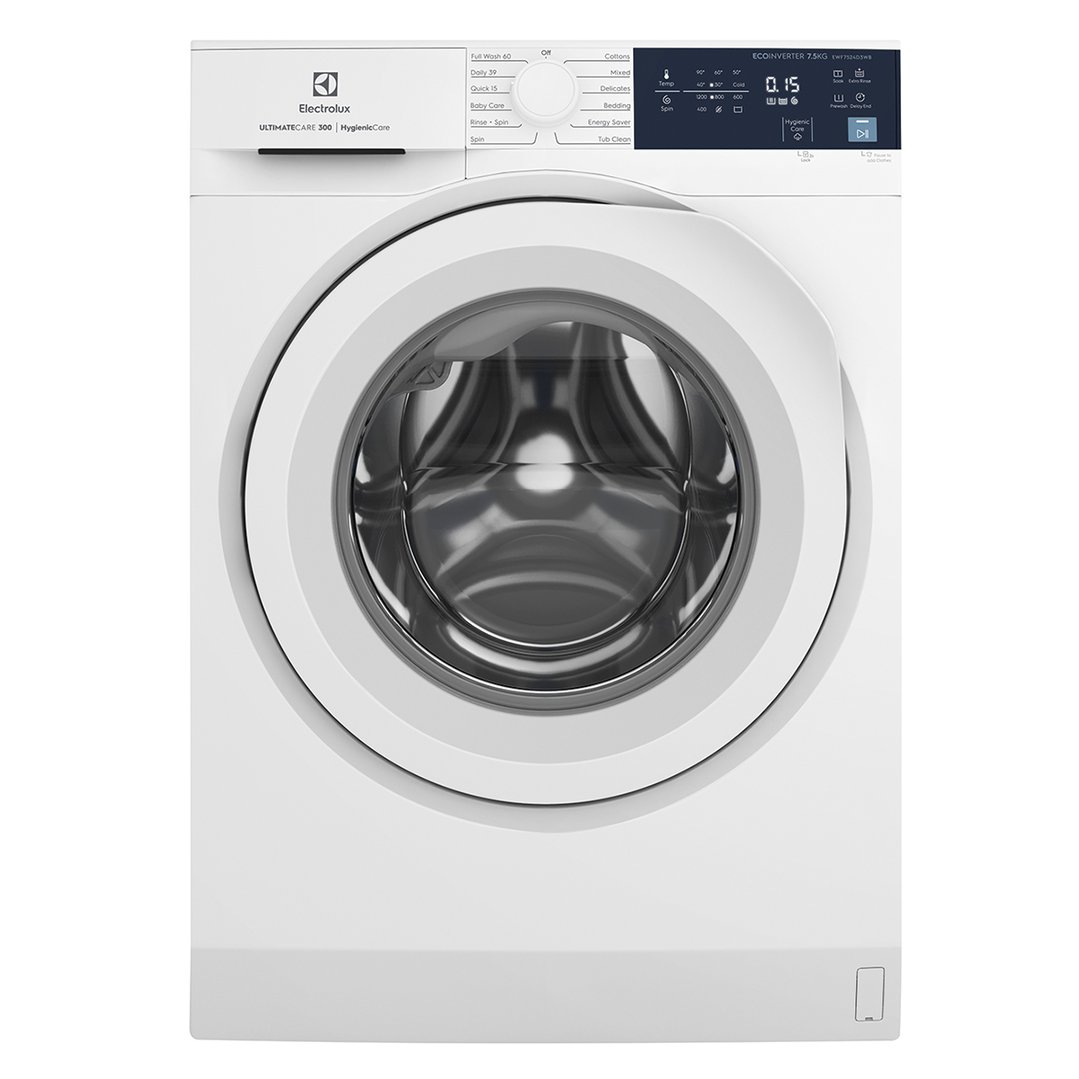 Electrolux 7.5kg UltimateCare 300 Front Load Washing Machine EWF7524D3WB