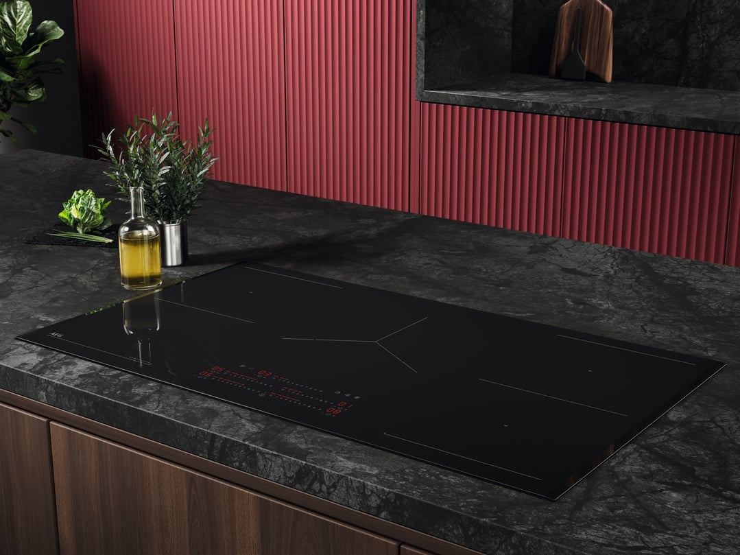 AEG 90cm 6000 Series 5 Zone Induction Cooktop NIK95N00FB