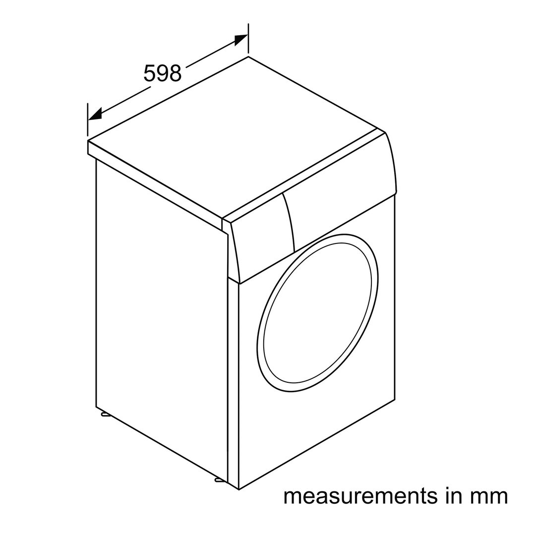 Bosch 9kg Series 6 Front Loader Washing Machine Graphite WGG2441RAU