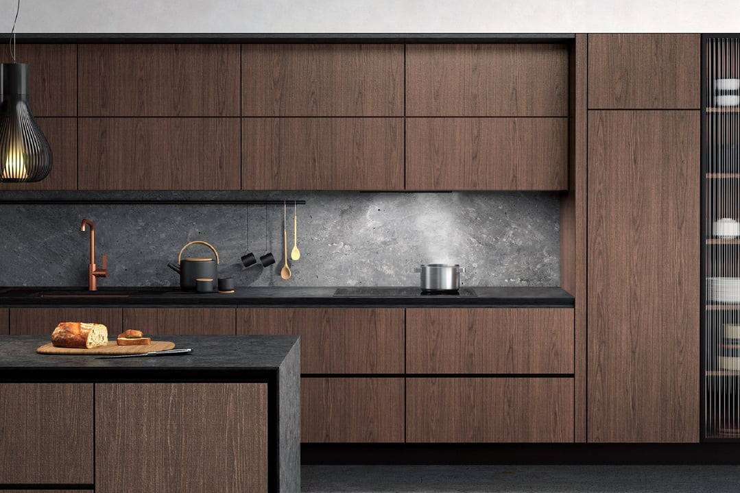 AEG 52cm Integrated Rangehood in Dark Stainless Steel DGE7670HB