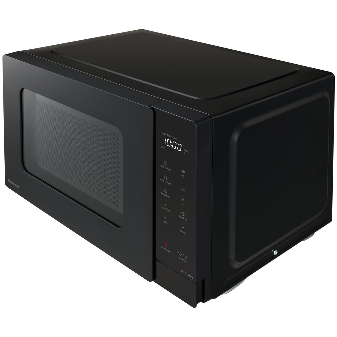 25L Microwave Oven - Black. NN-ST34NBQPQ - Signature Appliances