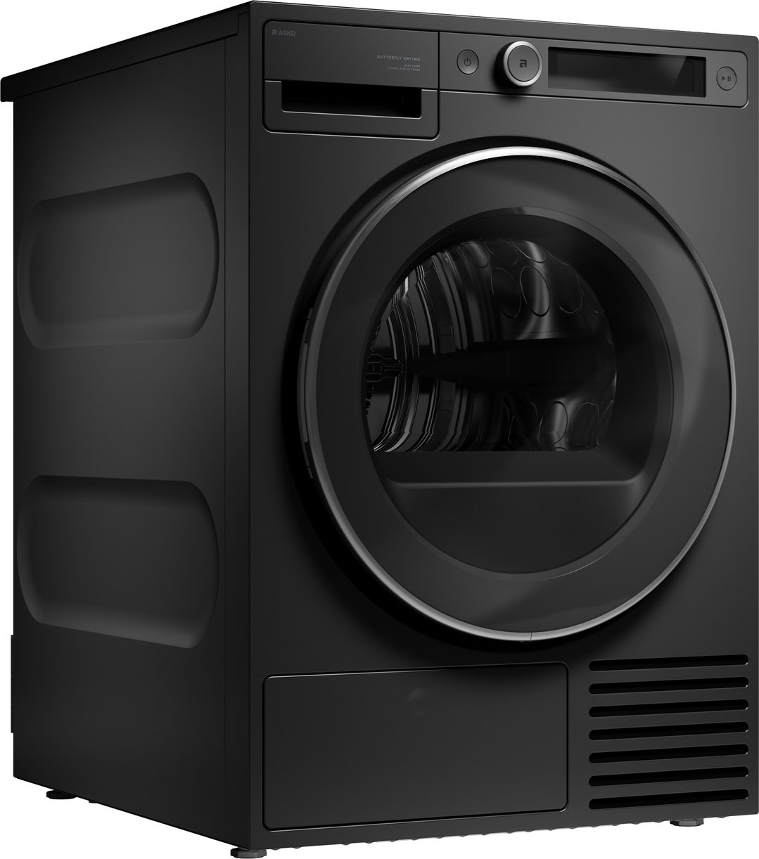 Asko 11kg Style+ Heat Pump Dryer - Graphite Black T511HPXLGAU