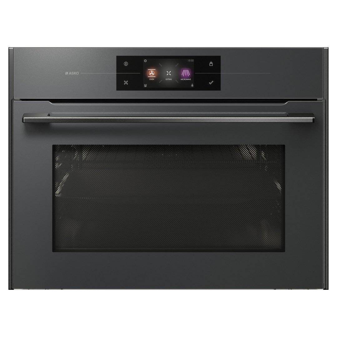 Asko Elements 45cm Combi Microwave Oven - Pearl Grey OCM8478GG