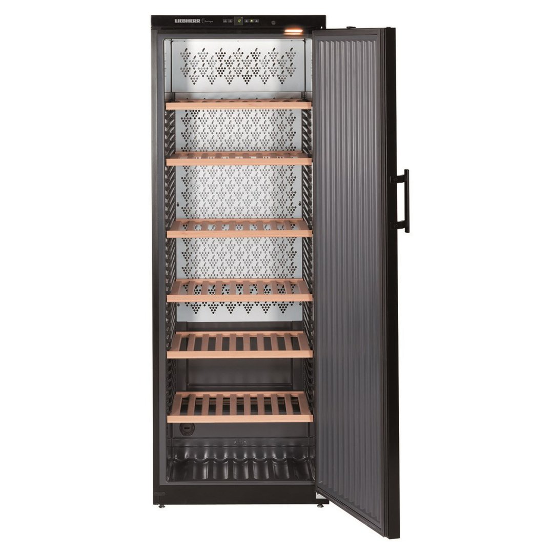 Liebherr 195 Bottle Singe Zone Freestanding Wine Cabinet - Right Hinged WKB4611RHH