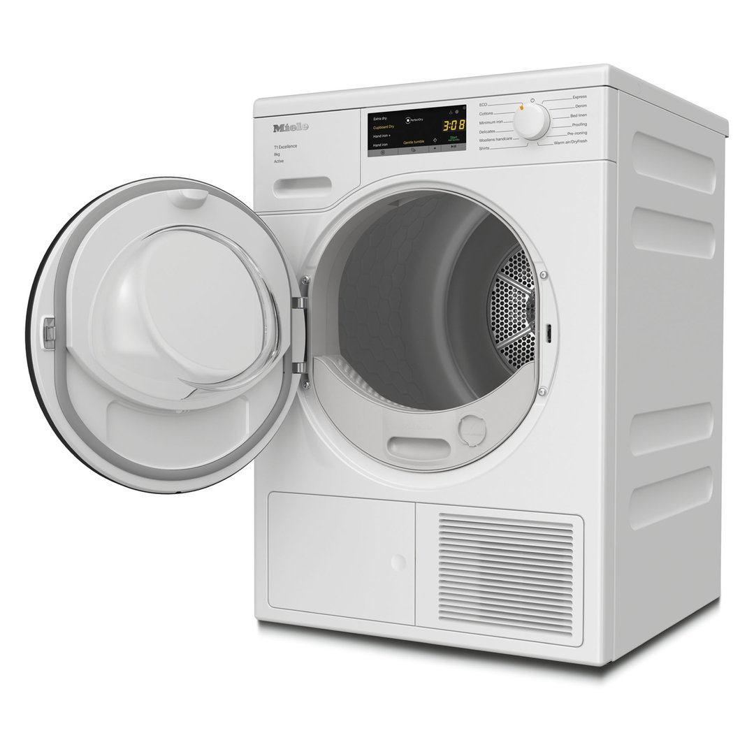 Miele 8kg Heat Pump Dryer with AddLoad Function TEA325WP