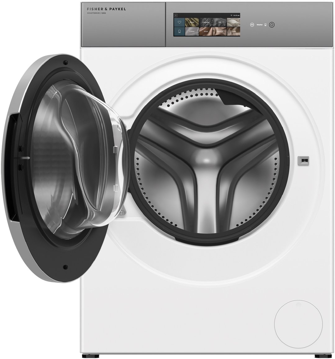 Fisher & Paykel 12kg Series 11 Contemporary Front Loader Washer - White WH1260H5