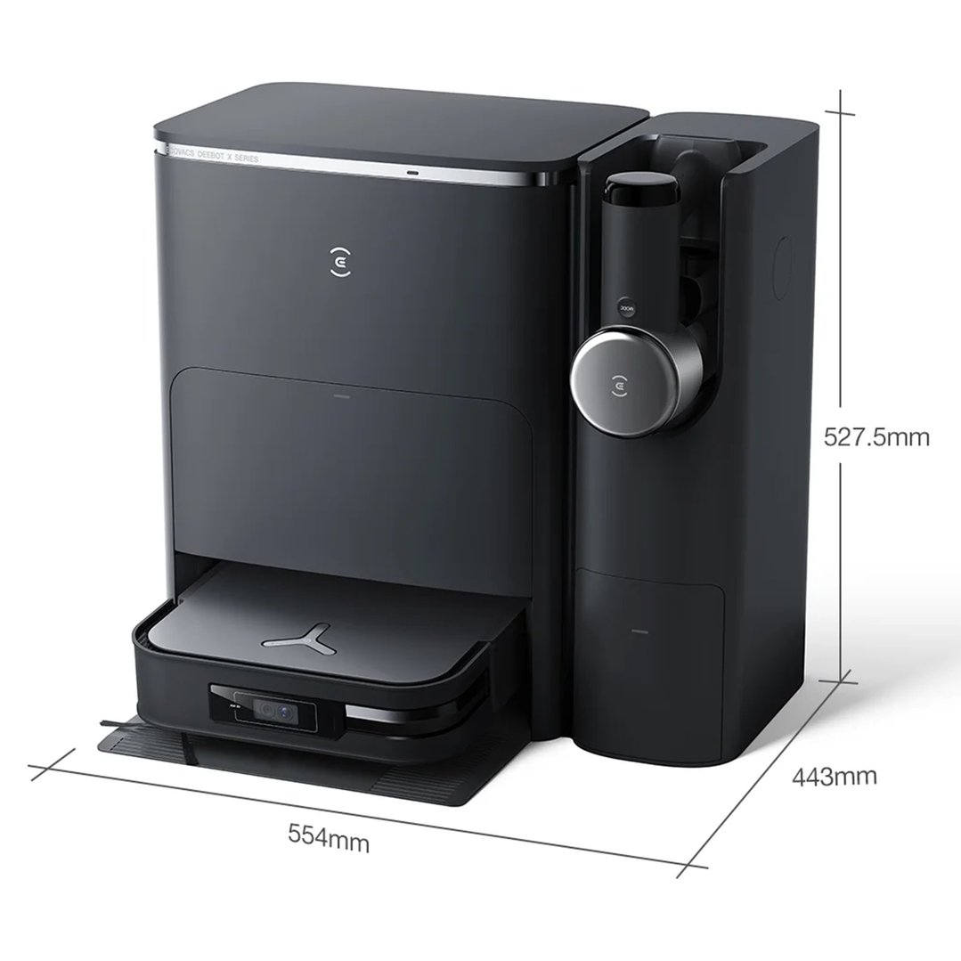 Ecovacs Deebot T30S Combo Robot Vacuum - Black DEEBOT-T30S-COMBO