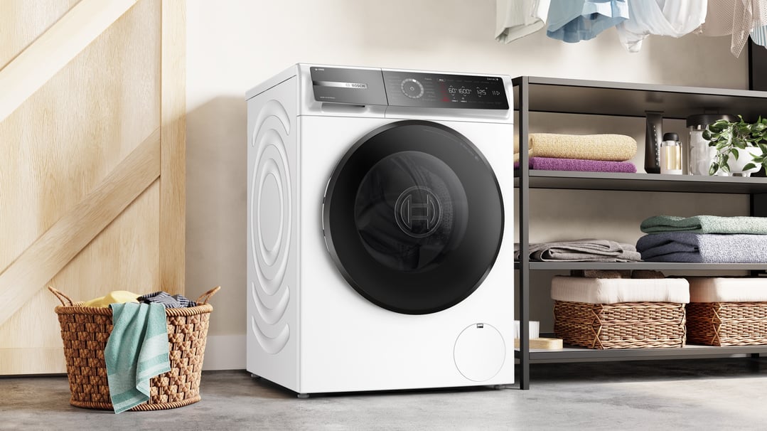 Bosch 10kg Series 8 Front Loader Washing Machine White WGB256A2AU