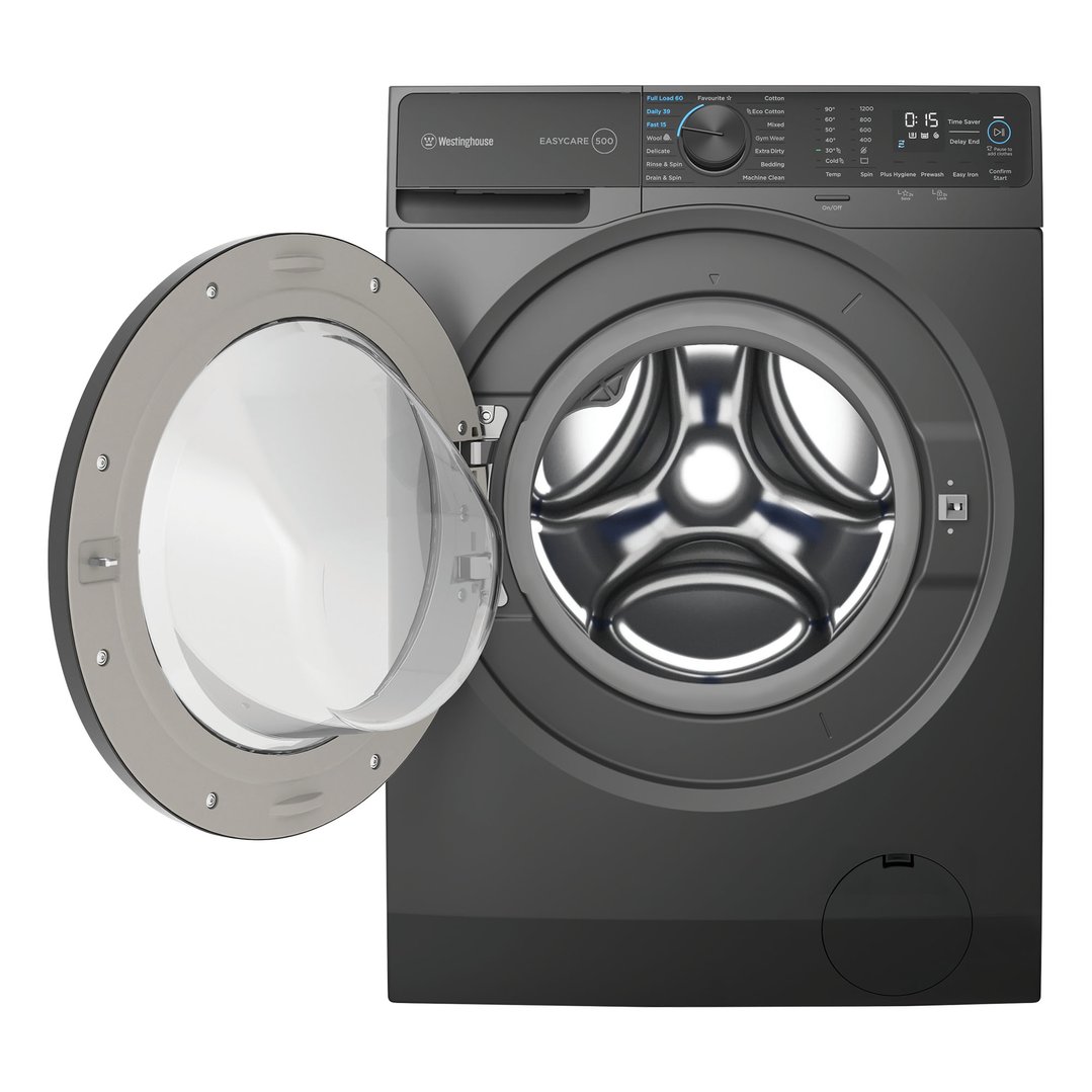 Westinghouse 9kg EasyCare 500 Front Load Washing Machine Dark Onyx WWF9024M5SAS