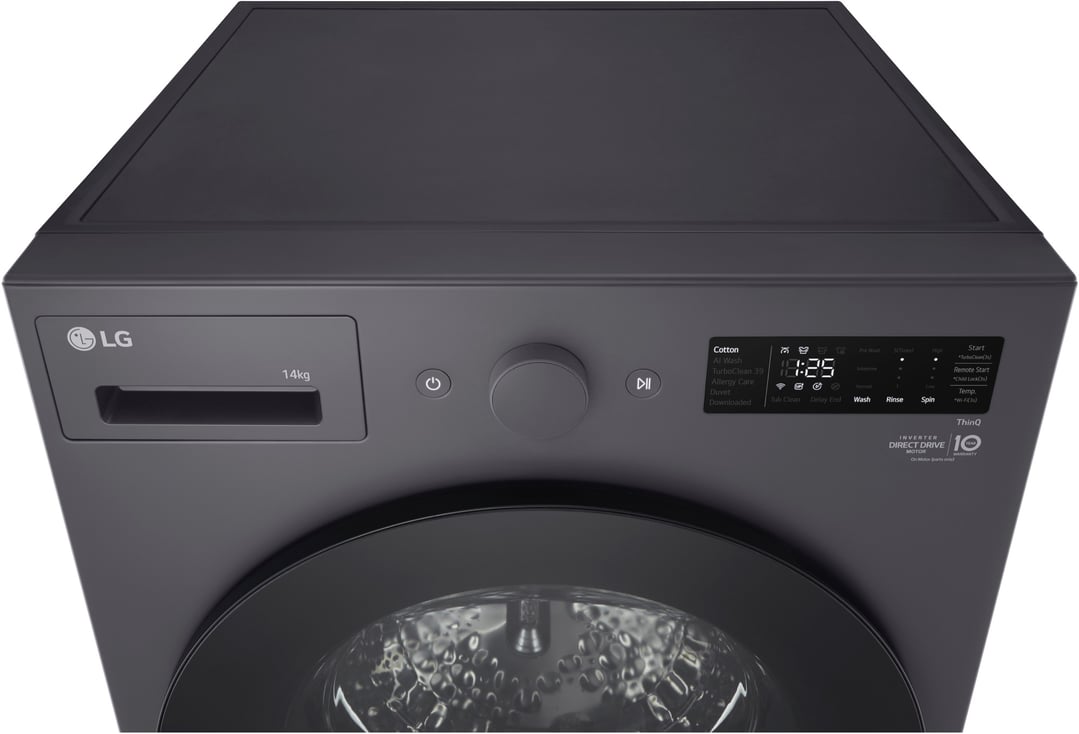 LG 14kg XL Series AI Front Load Washing Machine in Matte Graphite WXLS-1014GX