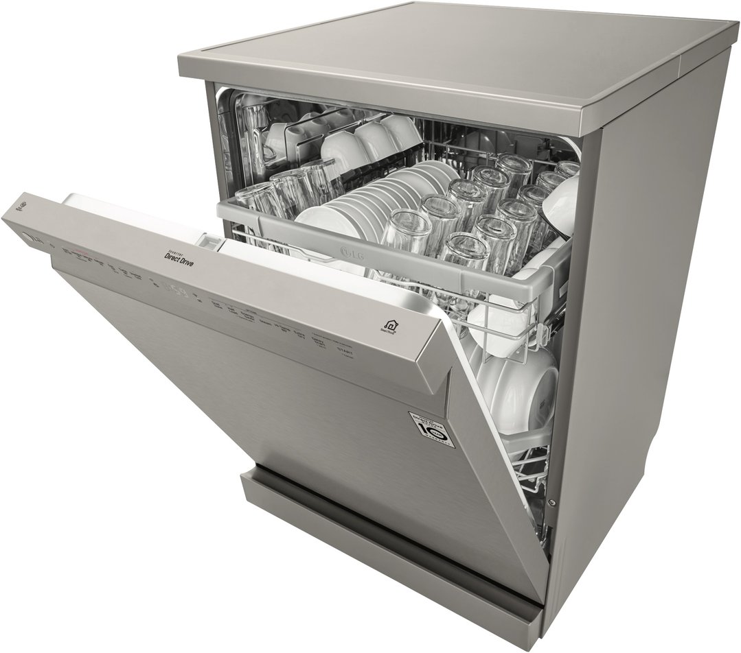 LG XD Series Quadwash Dishwasher Platinum Steel XD4B24PS