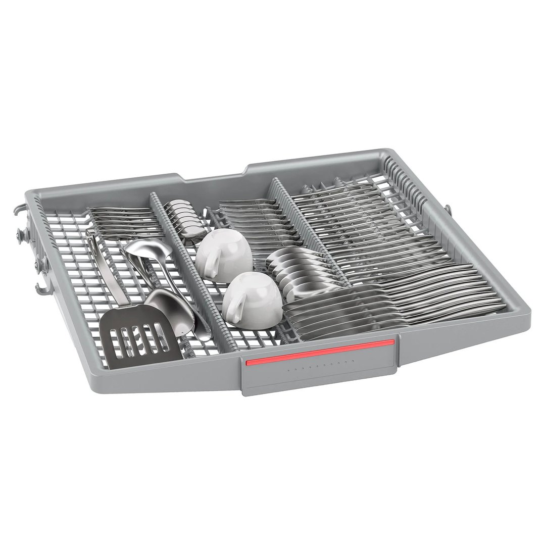 Bosch Series 6 built-under dishwasher 60 cm Black inox. SMP6HCB01A