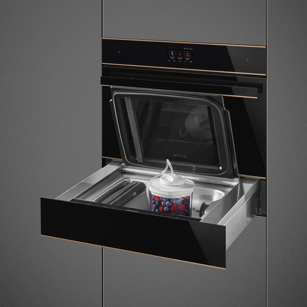 Smeg Dolce Stil Novo 45cm Compact Blast Chiller SBC4604WNR