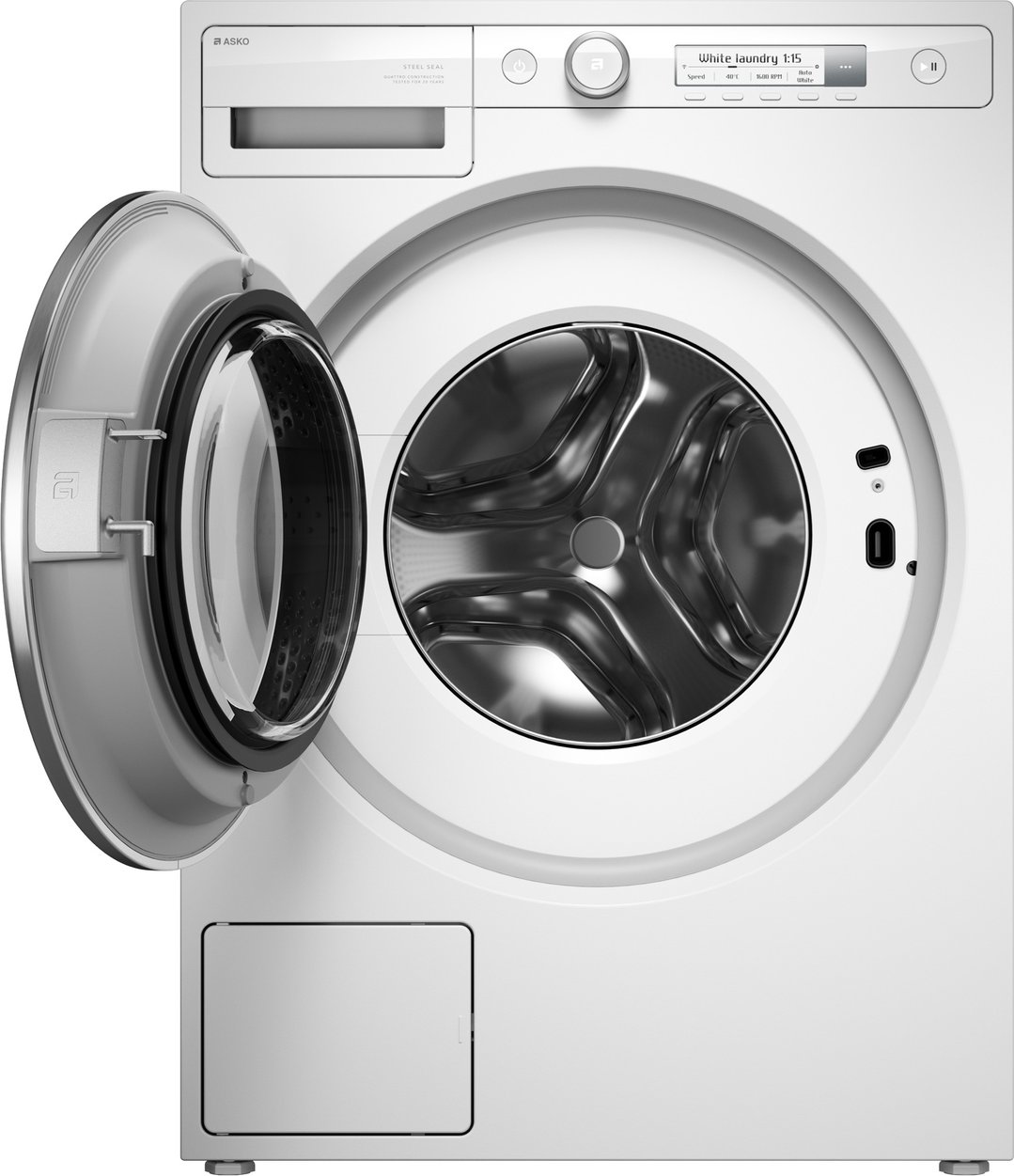 Asko 11kg Logic Steel Seal™ Front Load Washing Machine - White W3114CXLWAU