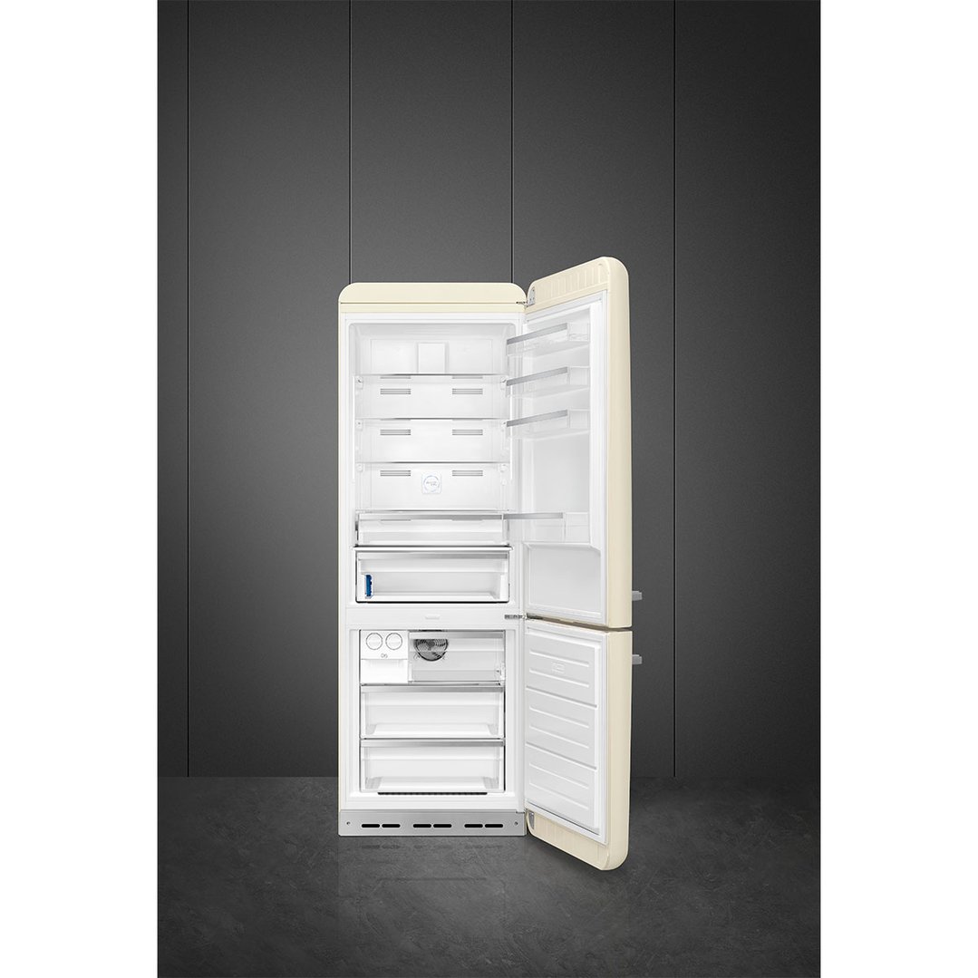 Smeg FAB 38 50’S Style Retro Refrigerator, Right Hand - Cream FAB38RCR5AU