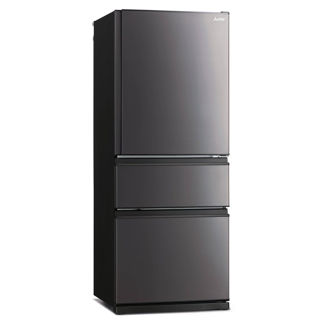 Mitsubishi Electric 450L CX Steel Series Bottom Mount Fridge - Dark Silver MR-CX450ER-SDS-A