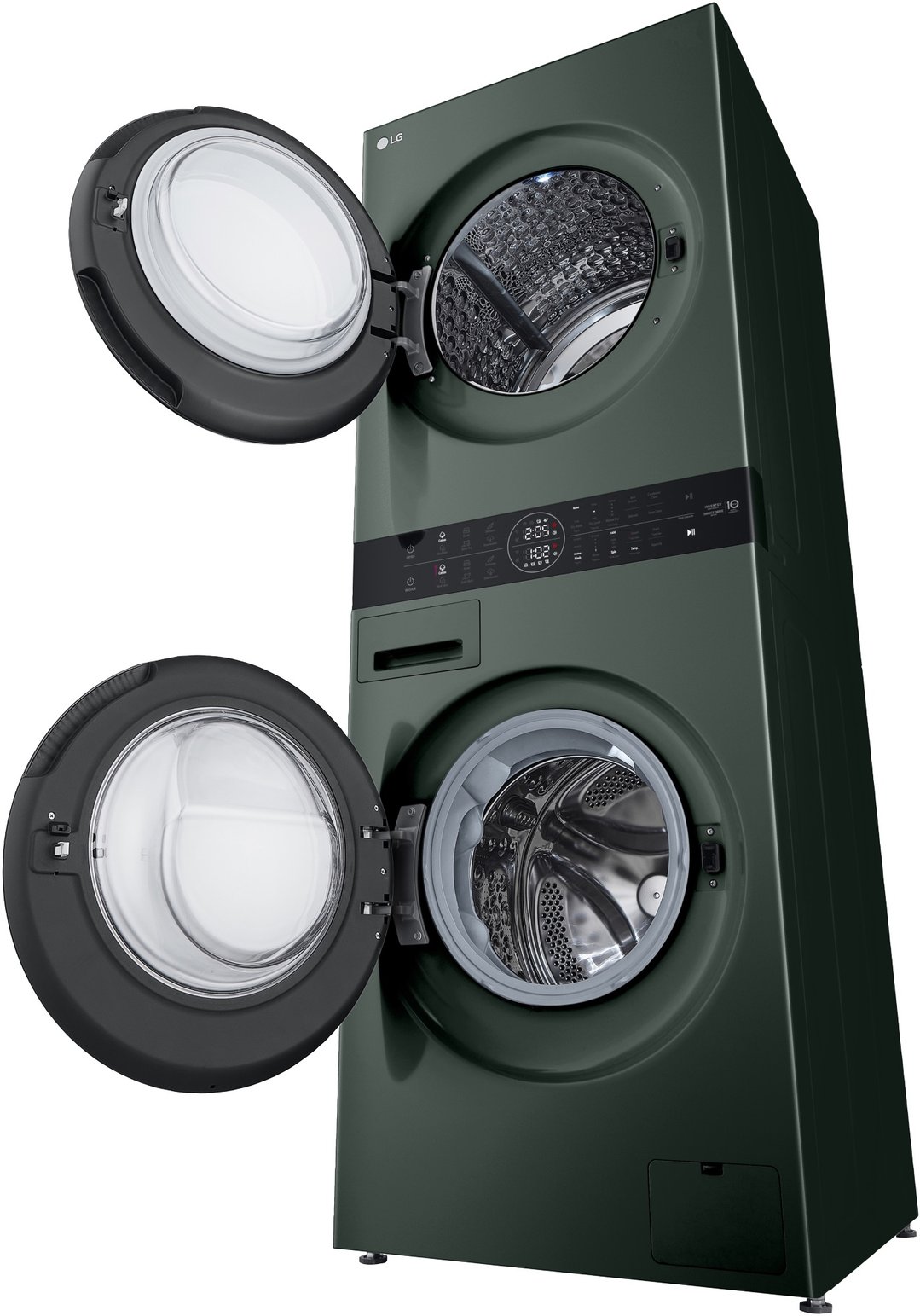 LG WashTower™ Compact All-In-One Stacked Washer Dryer - Forest Green WWT-1210FGX