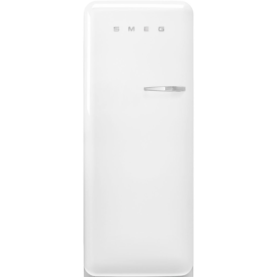 Smeg FAB 28 50’S Style Retro Refrigerator, Left Hand - White FAB28LWH5AU
