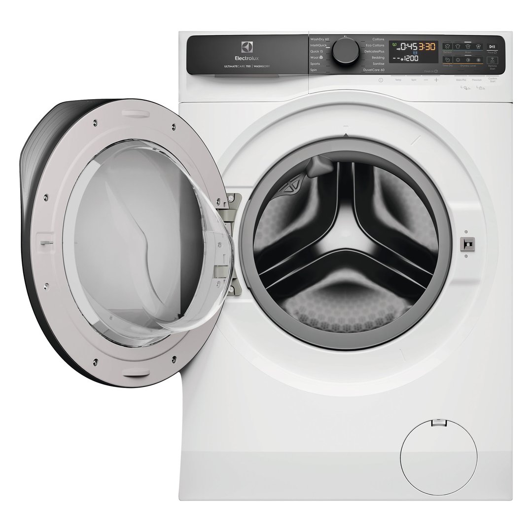 Electrolux 12kg UltimateCare 700 Front Load Washing Machine with 8kg Dryer White EWW1243R7WCS