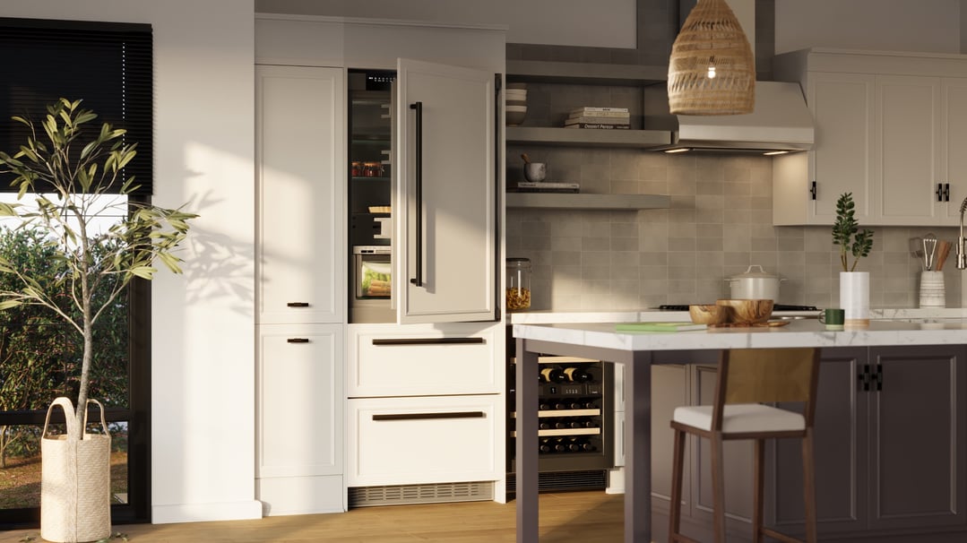 Liebherr 402L Bottom Mount Integrated Fridge Right Hinged ECBN7870RHH