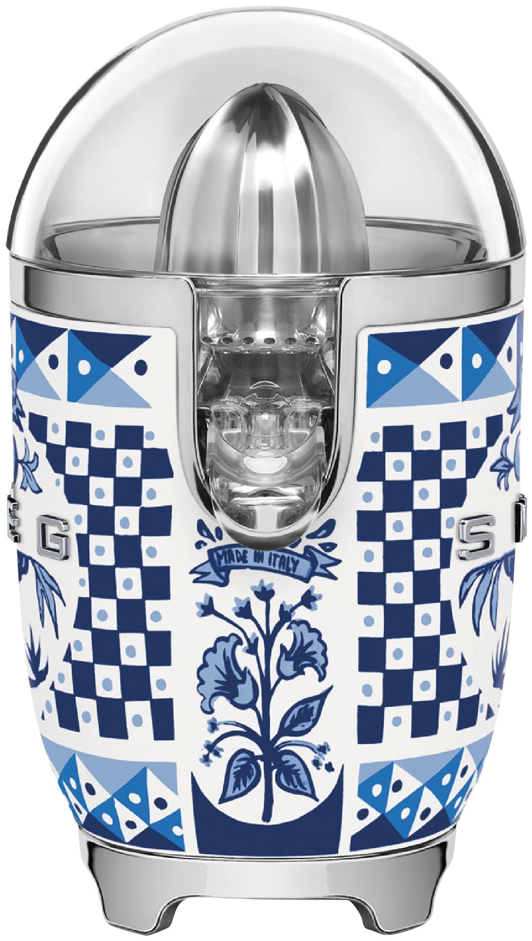 Smeg 50's Style Dolce & Gabbana Citrus Juicer - Blue Mediterraneo CJF01DGBAU