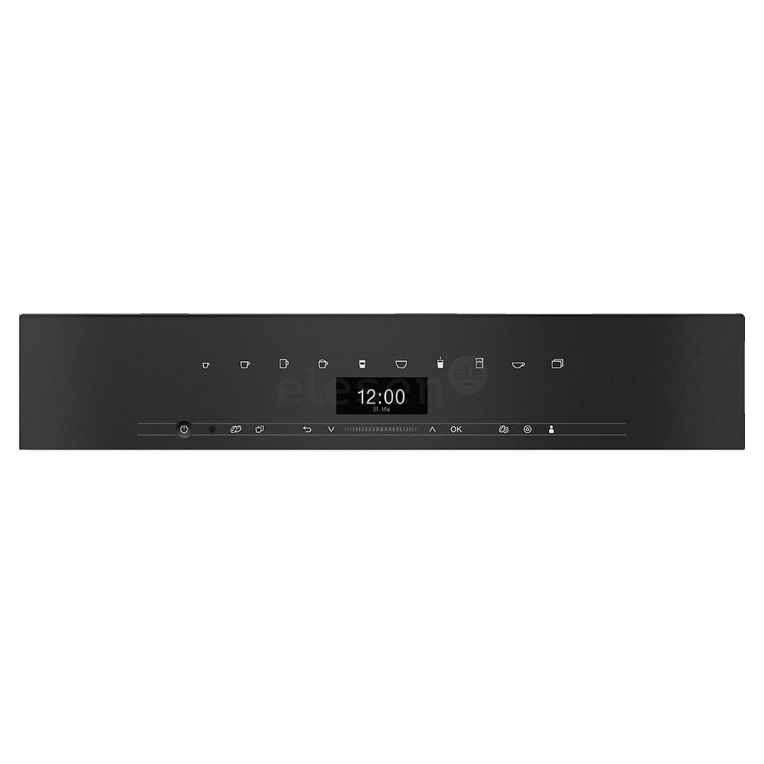 Miele 45cm Built-In Coffee Machine with 2 Bean Containers Obsidian Black CVA7440OBSW