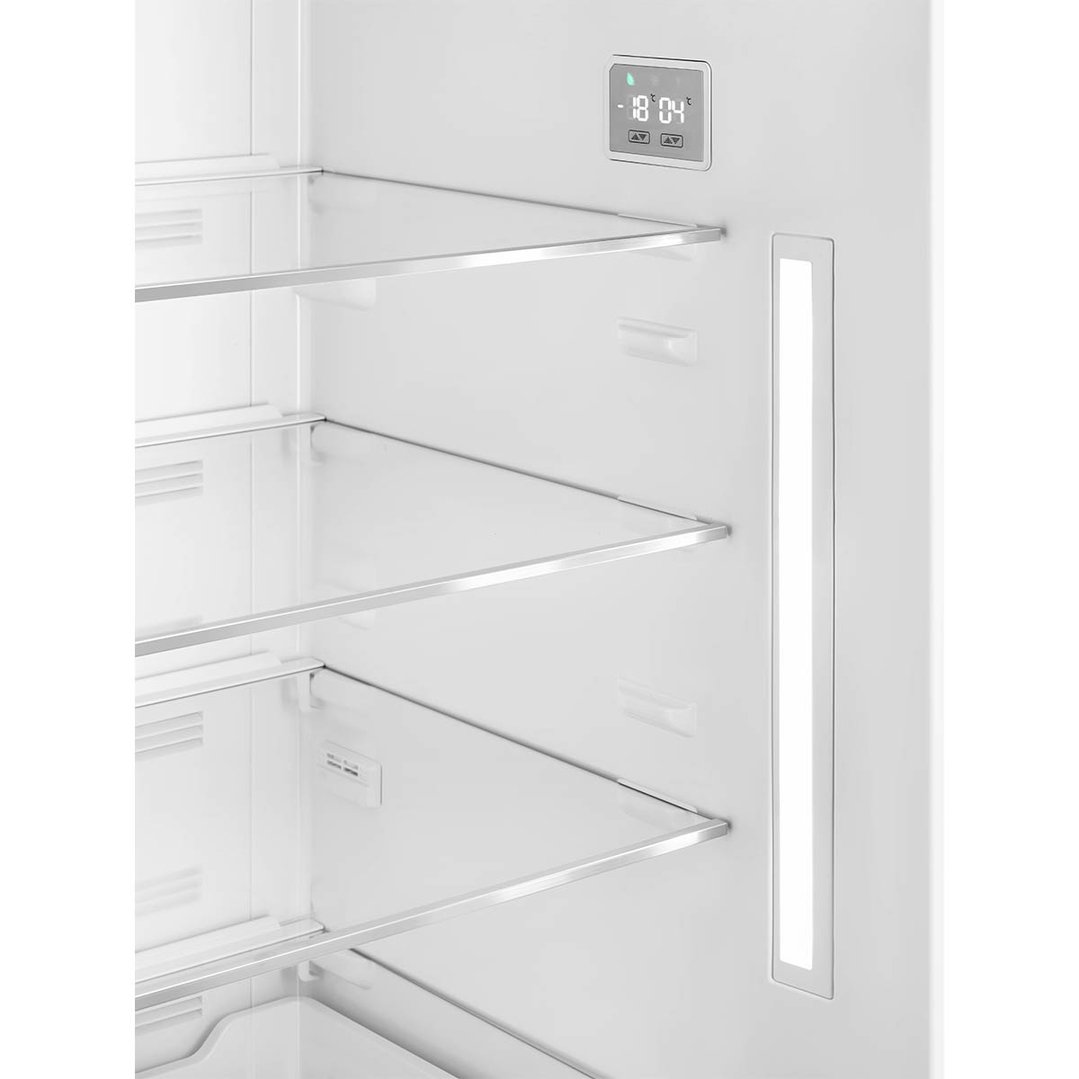 Smeg FAB 38 50’S Style Retro Refrigerator, Right Hand - Black FAB38RBL5AU