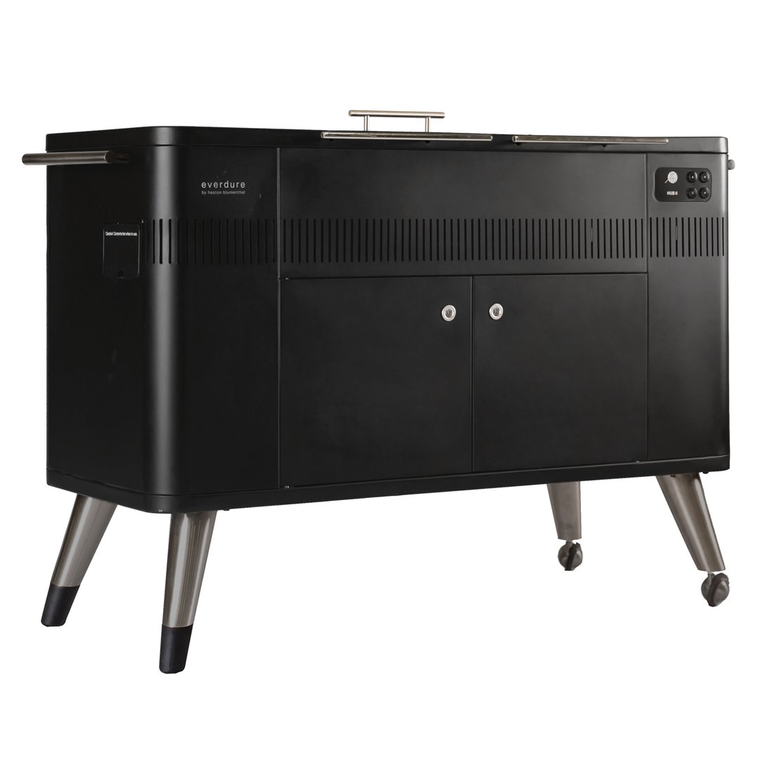 Everdure HUB II™ Electric Ignition Charcoal Barbeque HBCE3B