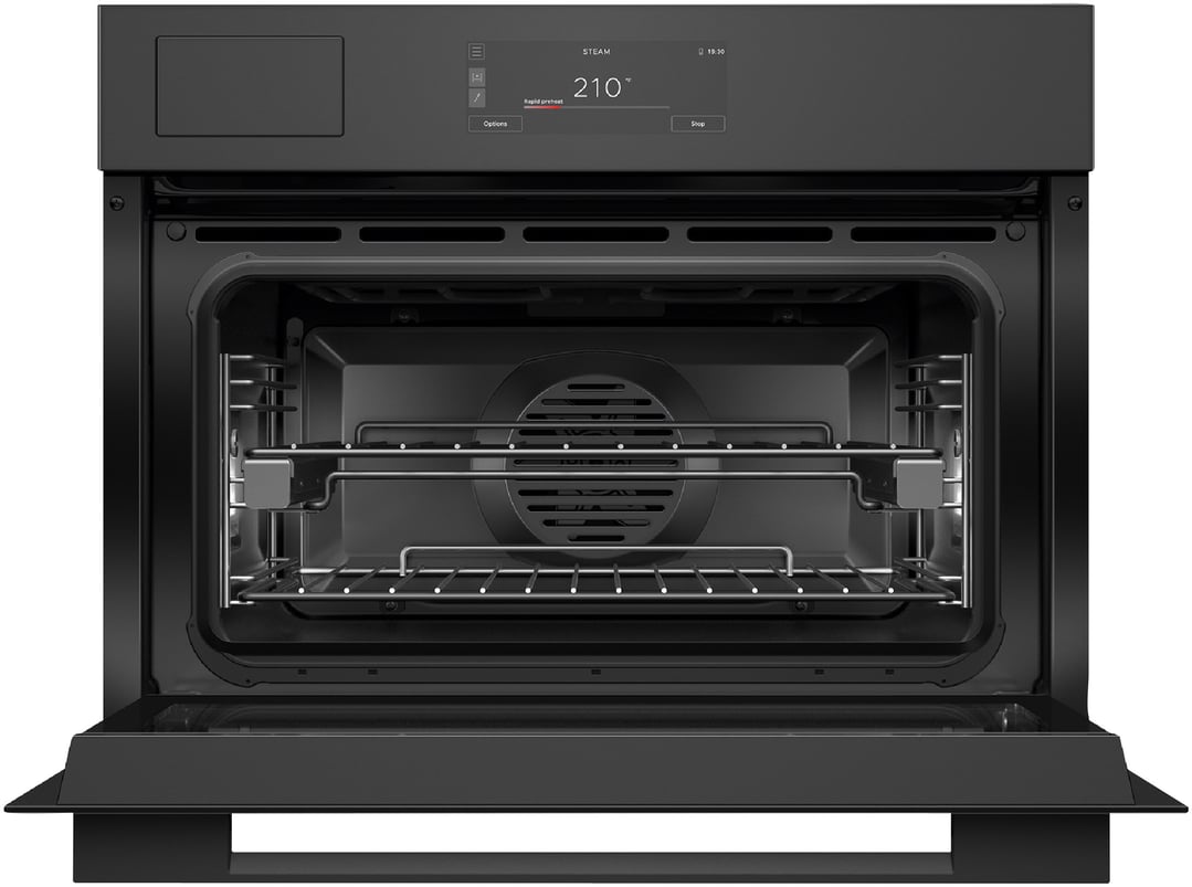Fisher & Paykel 60cm Minimal Compact Combi-Steam Oven, Black OS60NAMVUB5