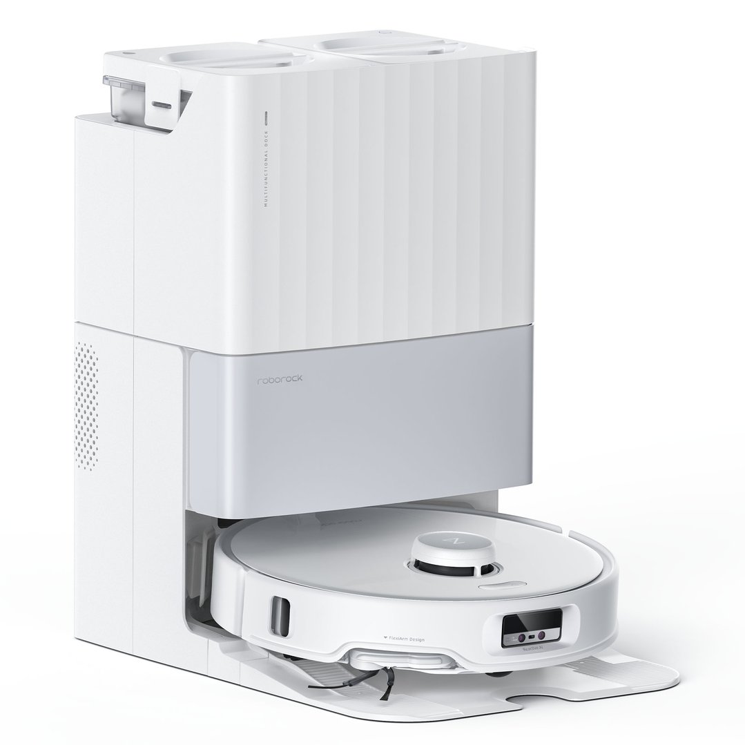 Roborock Qrevo Edge Robotic Vacuum Cleaner White RR-QRE02-03-WHT