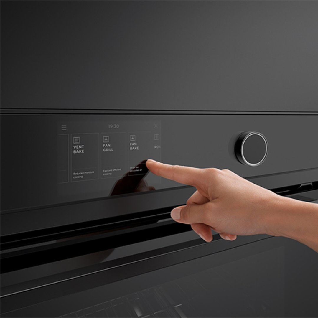 Fisher & Paykel 76cm Series 9 Contemporary Pyrolytic Oven OB76SDPTDB1