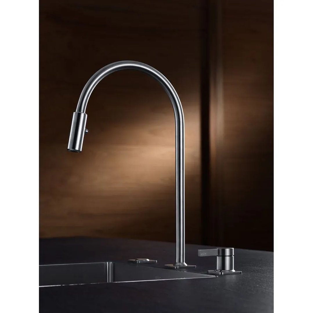 KWC ERA Kitchen Pull-out Tap Spray 2 Hole A230 10392323700