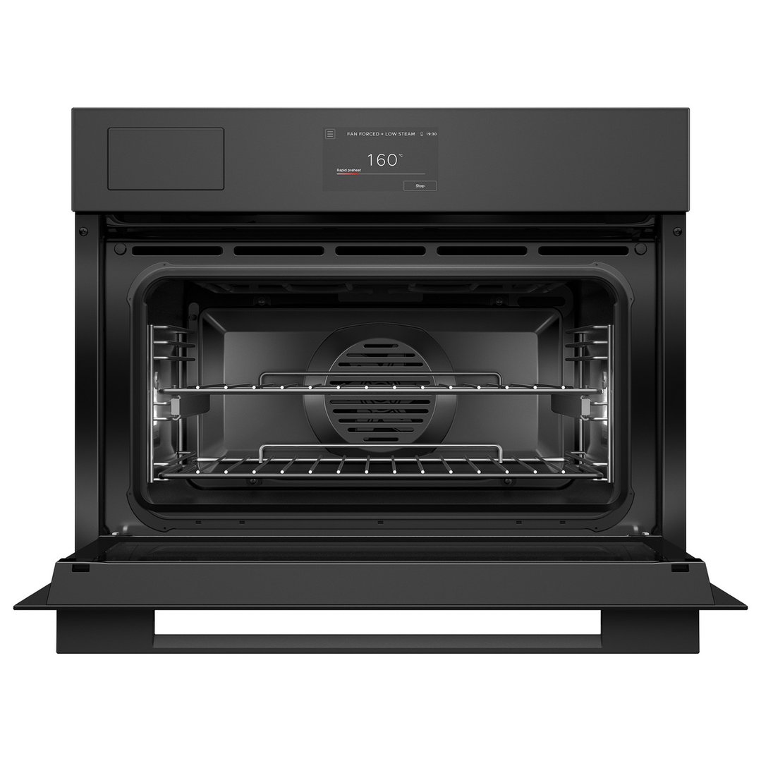 Fisher & Paykel 60cm Minimal Compact Combi-Steam Oven, Black OS60NAMVTB5