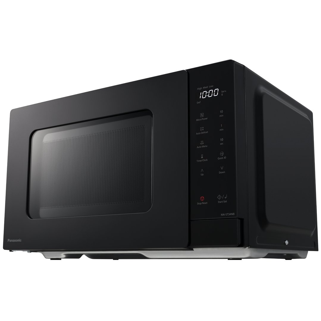 Panasonic 25L Microwave Oven - Black. NN-ST34NBQPQ
