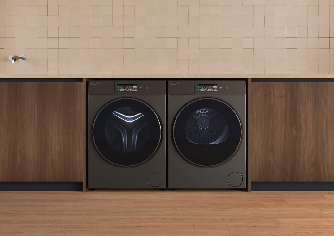 Fisher & Paykel 12kg Series 9 Contemporary Front Loader Washer - Graphite WH1260TG5
