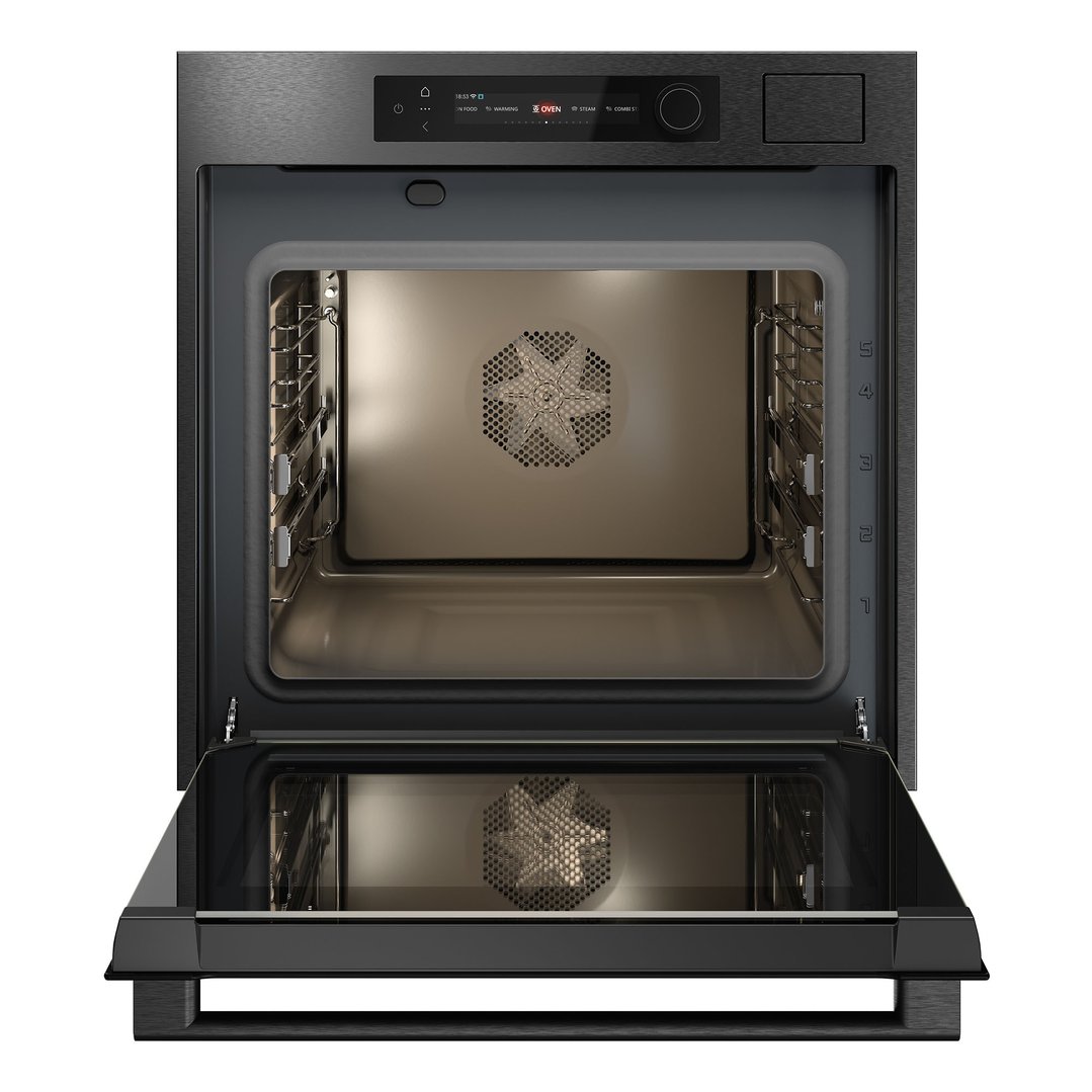 Asko Craft Frame 60cm Combi Steam Oven - Black Steel OCS66BSH-AU