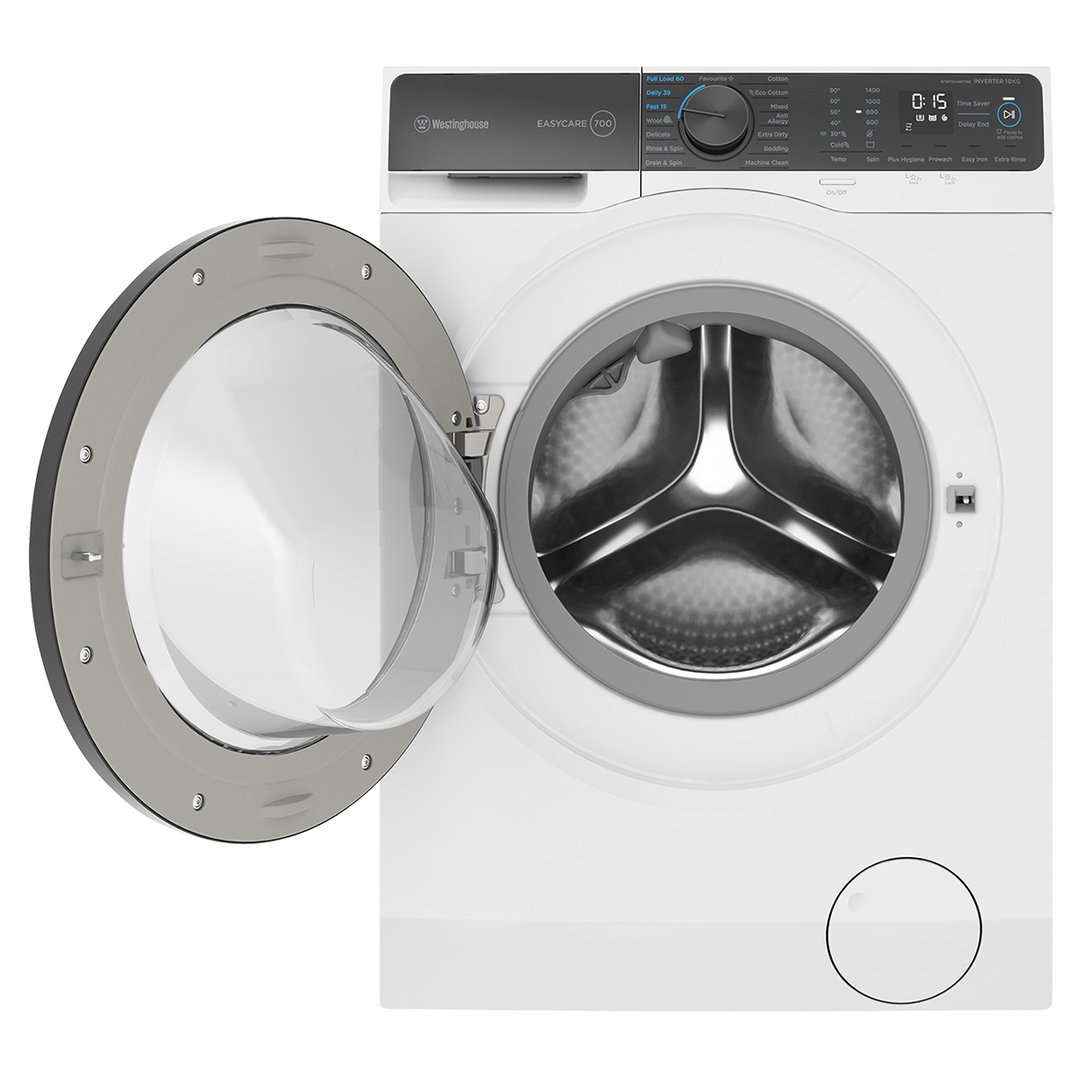 Westinghouse 10kg EasyCare Front Load Washing Machine WWF1044M7WA