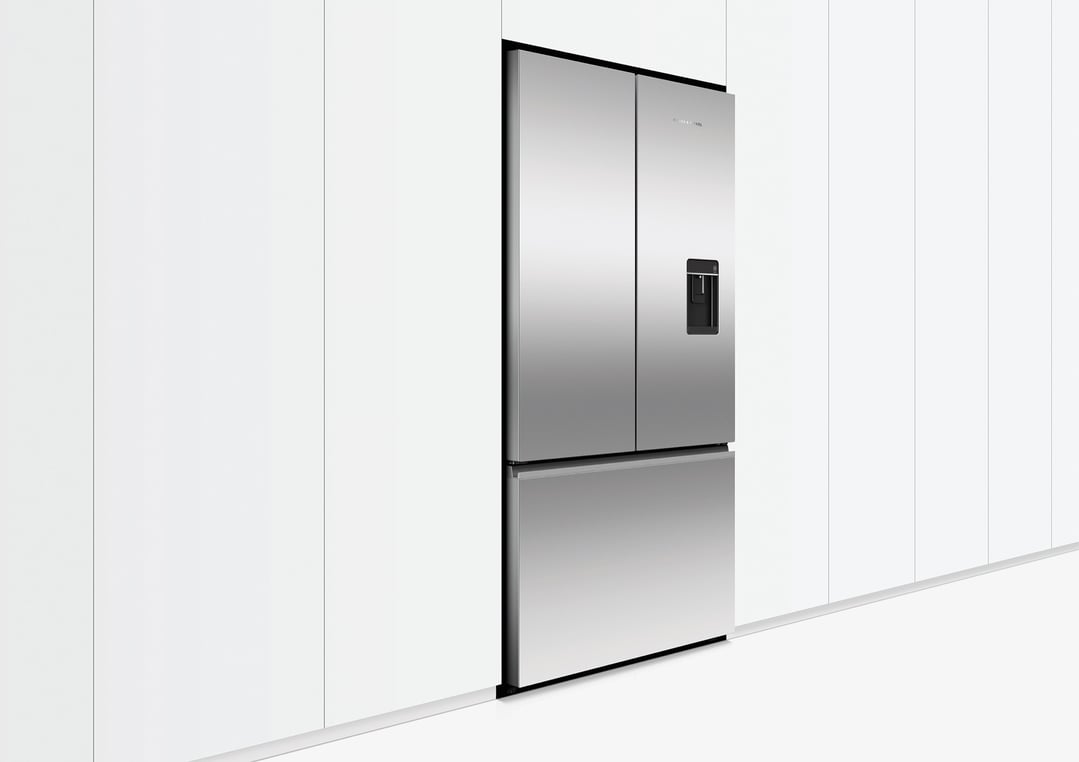 Fisher & Paykel 569L Series 7 French Door Refrigerator Freezer, Ice & Water RF610ANUX5