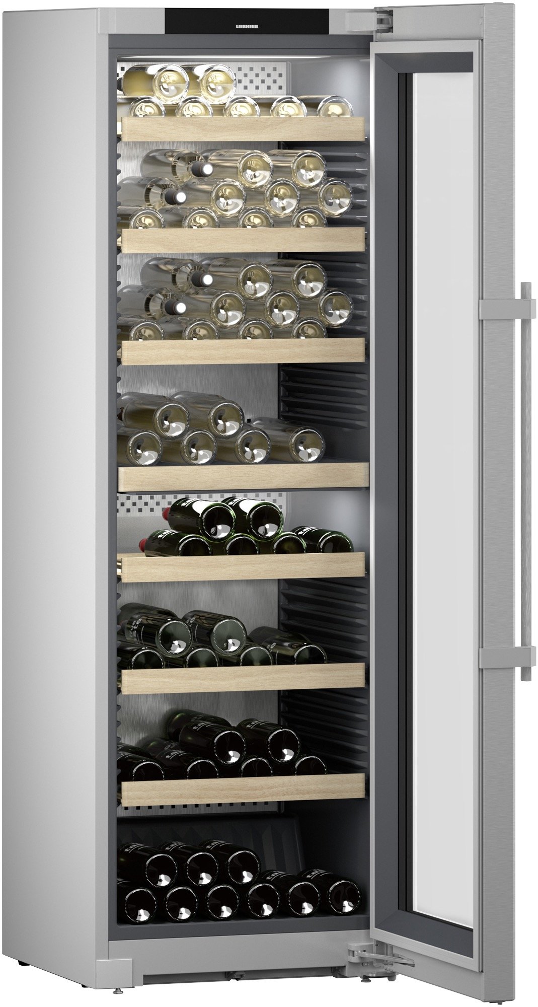 Liebherr 155 Bottle Dual Zone Wine Fridge - Smart Steel WPSD5262RHH