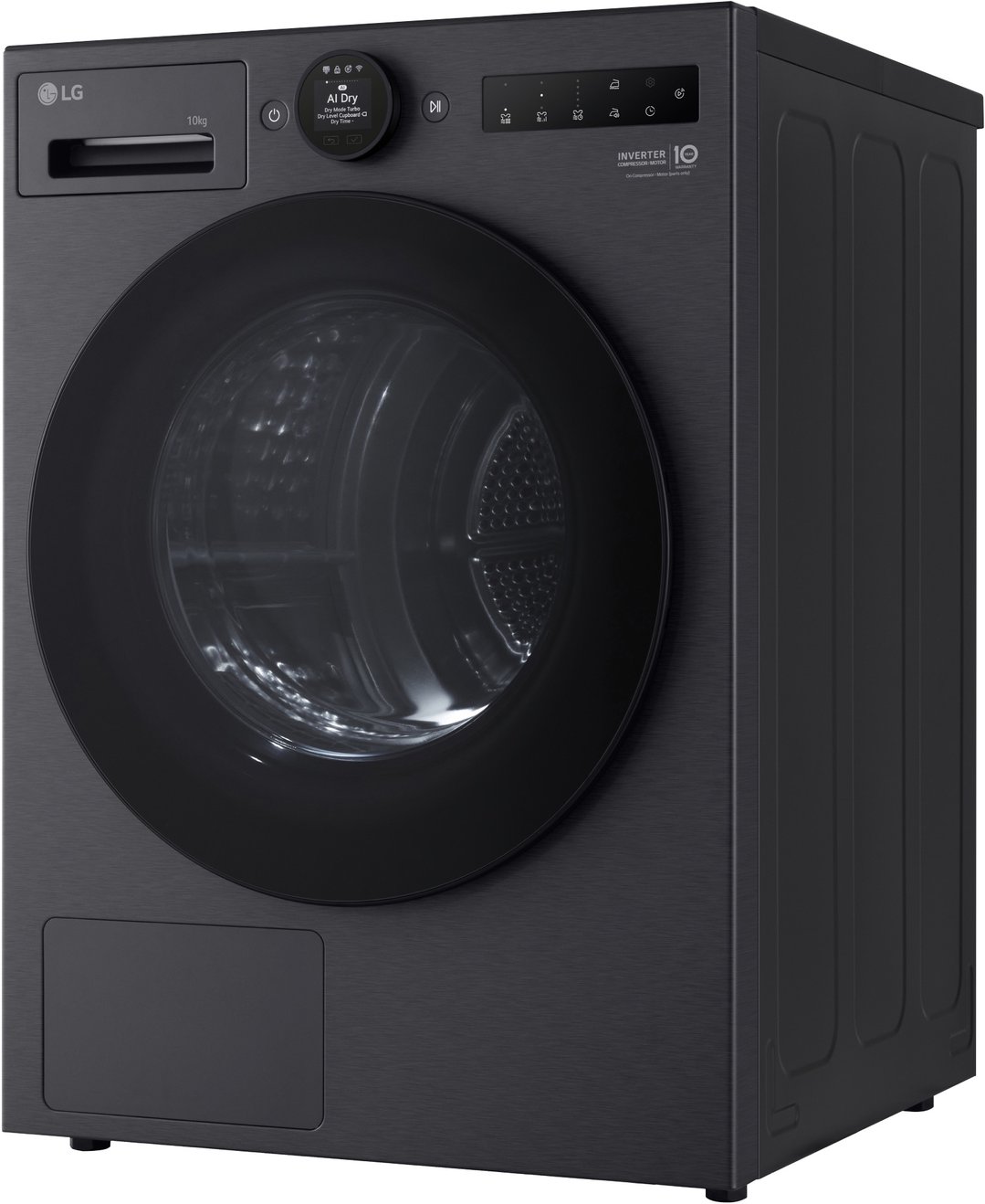 LG 10kg Series 9 Heat Pump Dryer - 9 Star - Matte Black DXH9-10MB
