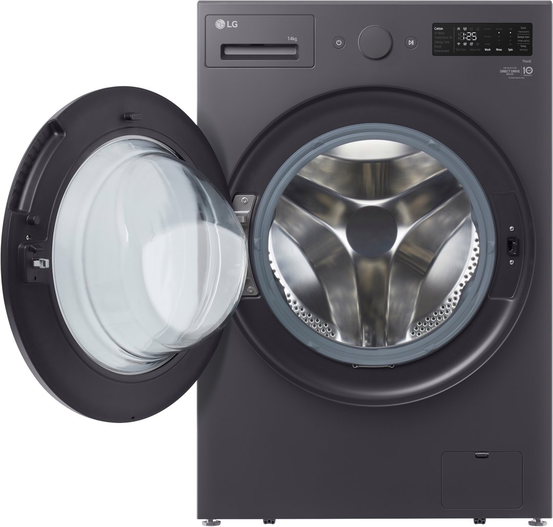 LG 14kg XL Series AI Front Load Washing Machine in Matte Graphite WXLS-1014GX