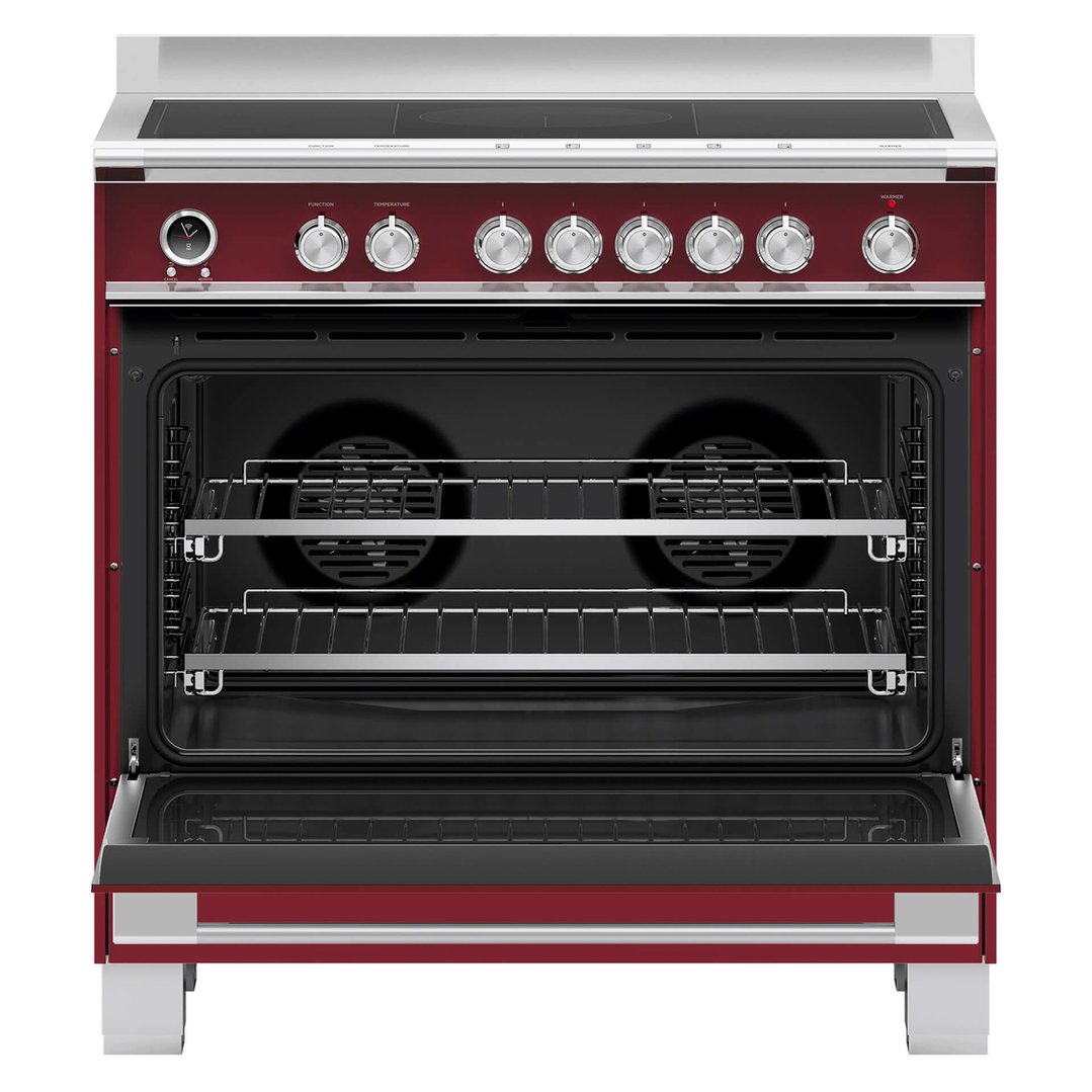 Fisher & Paykel 90cm Series 9 Classic 5 Zone Induction Pyrolytic Cooker, 2 SmartZones OR90SCI6R1