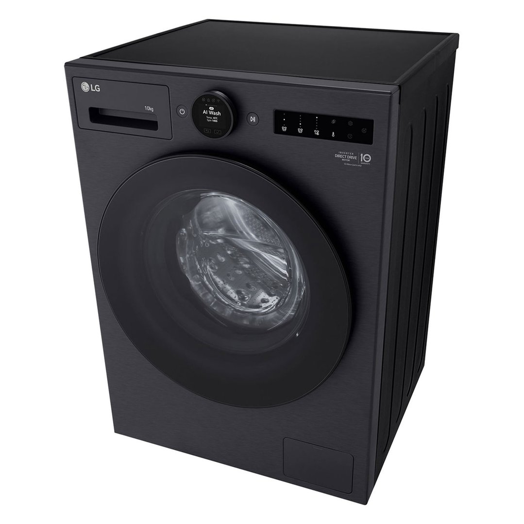 LG 12kg Series 10 Front Load Washer Matte Black - ezDispense WX10-1412MB