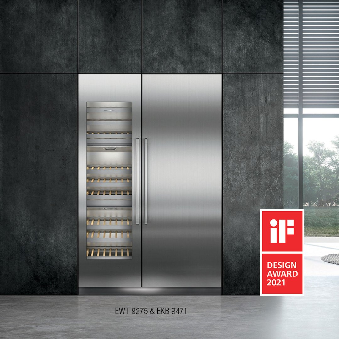 Liebherr Monolith 100 Bottles Integrated Triple Zone Wine Cellar EWT9275
